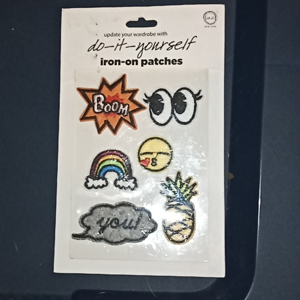 Do-it-yourself iron on patches